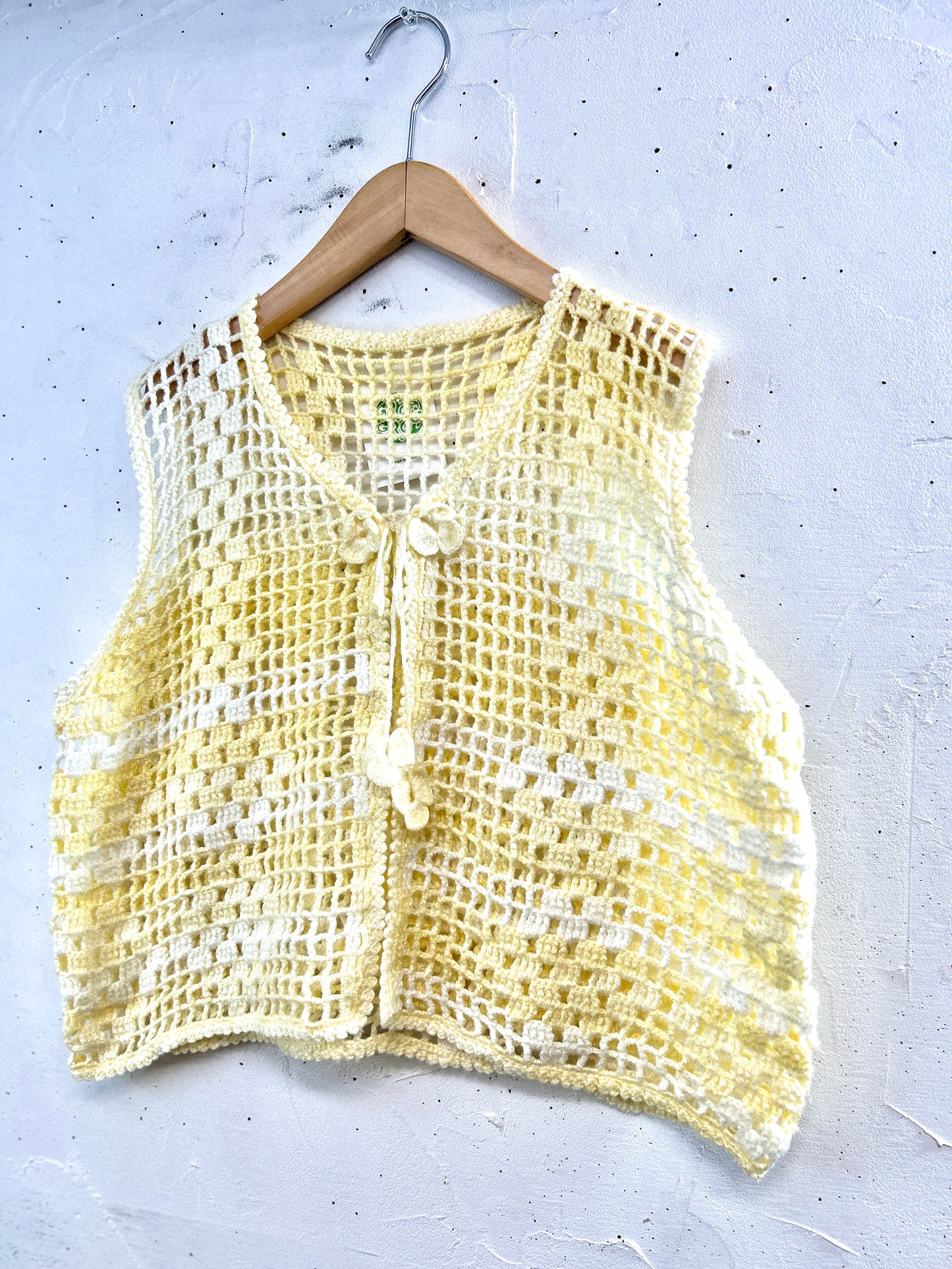 Vintage Knit Vest [A31290]