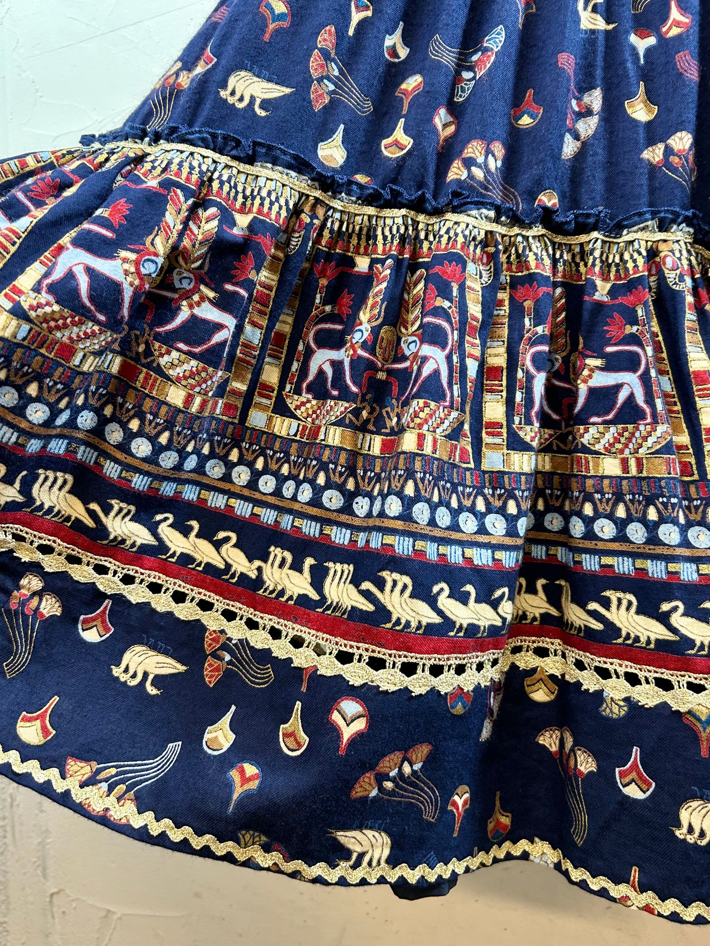 Vintage Tiered Dress [G30661]