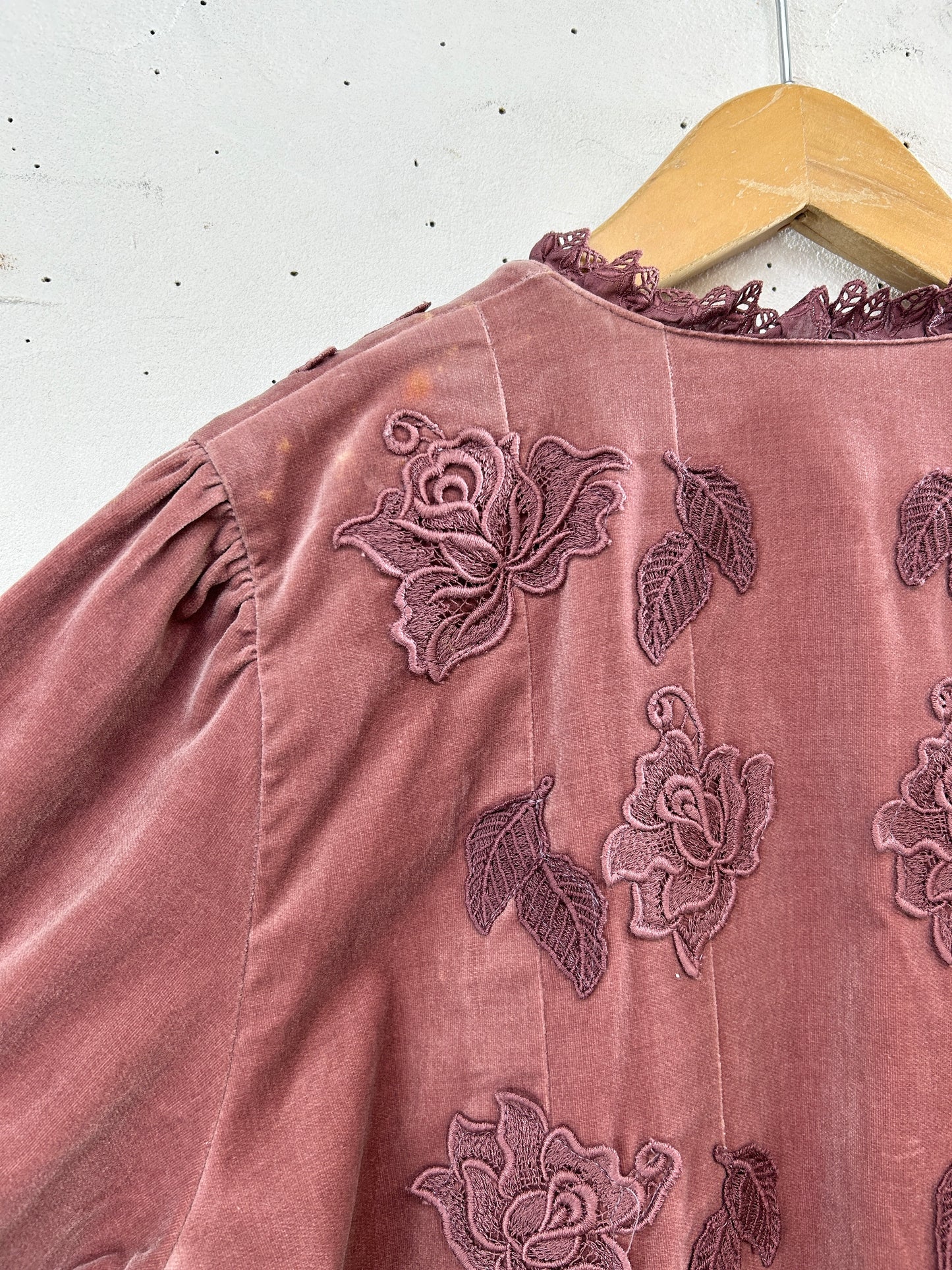 Vintage Velour Dress [J30473]