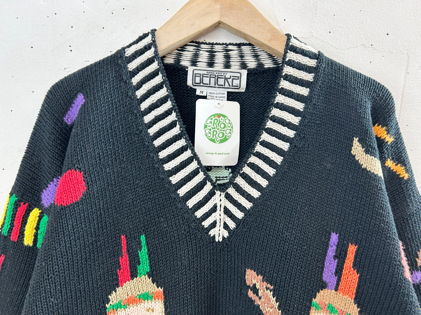 Vintage Knit Sweater 〜BEREK2〜　 [J30381]