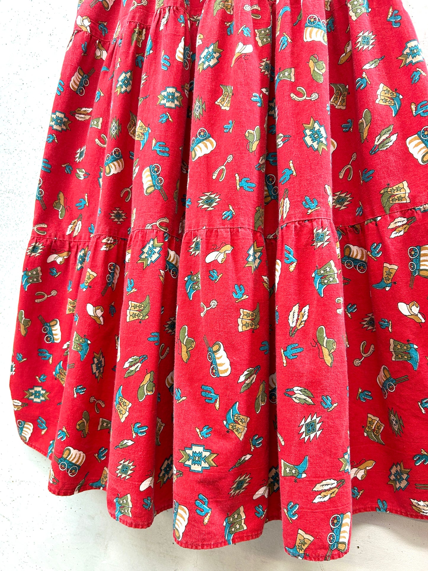 Vintage Tired Skirt [D32152]