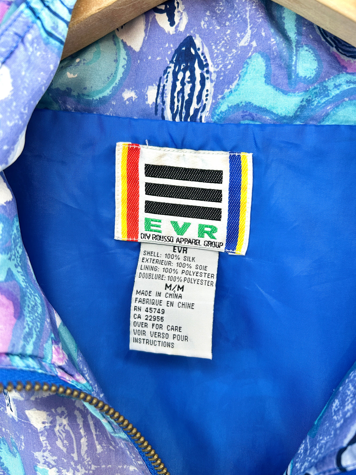 Vintage Silk Blouson [J32448]