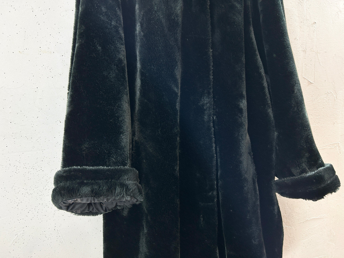 Vintage Eco Fur Coat [J30662]
