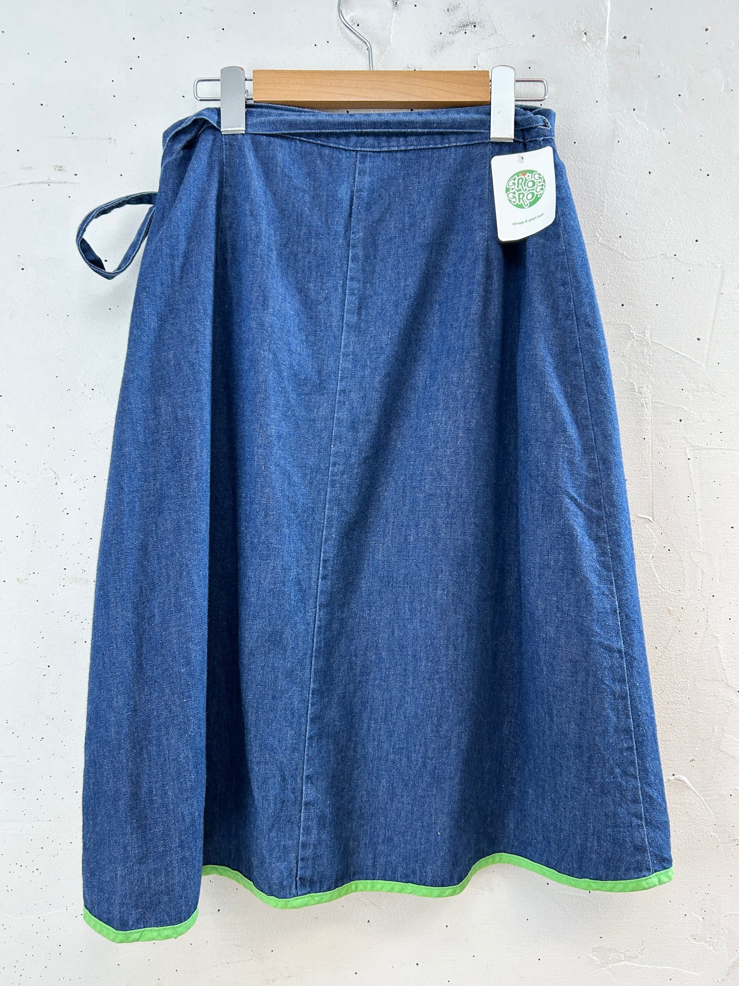 Vintage Wrap Skirt '70s Turtle [H30810]