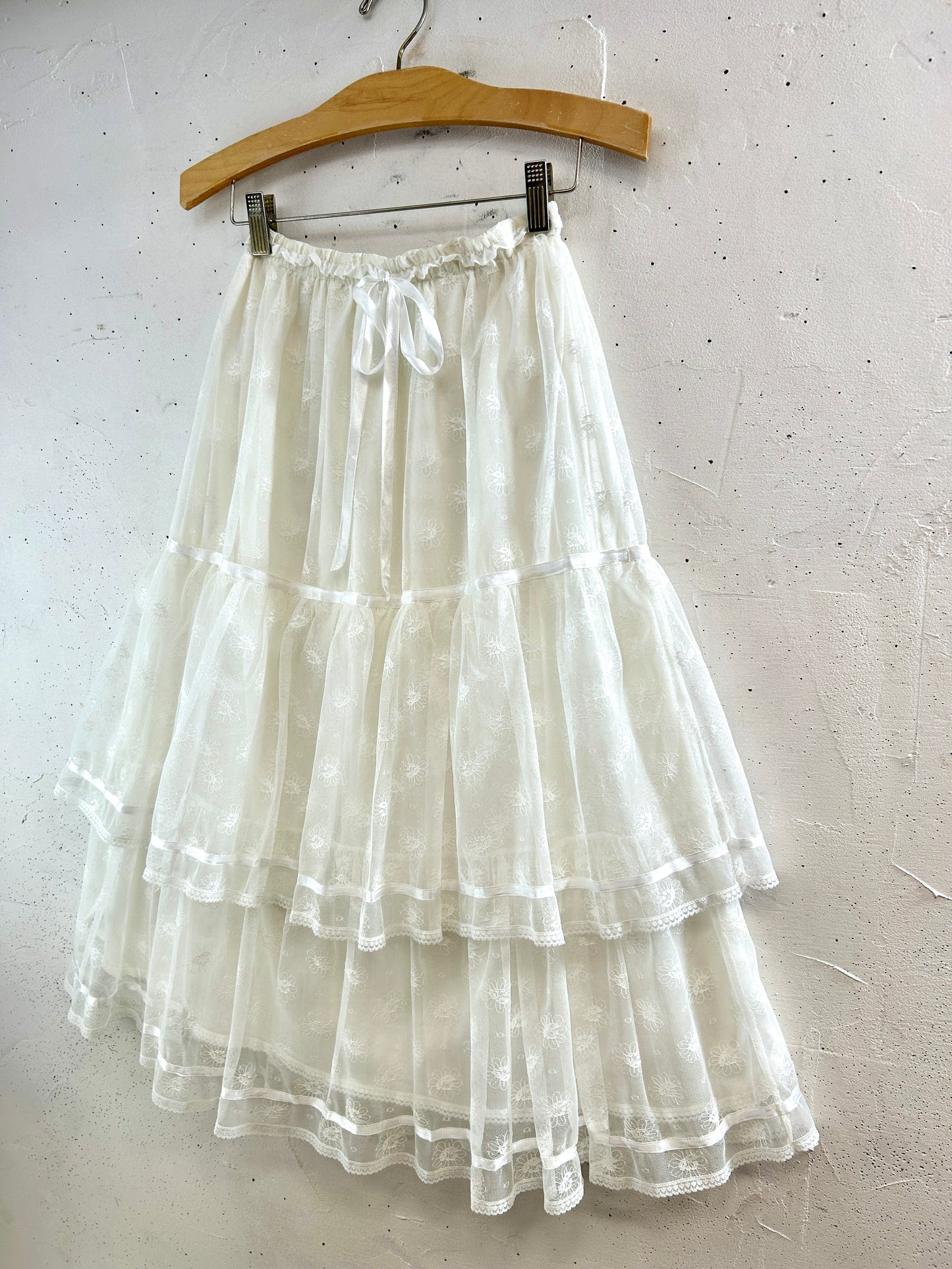 Vintage Tiered Skirt [F32557]