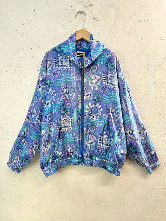 Vintage Silk Blouson [J32448]