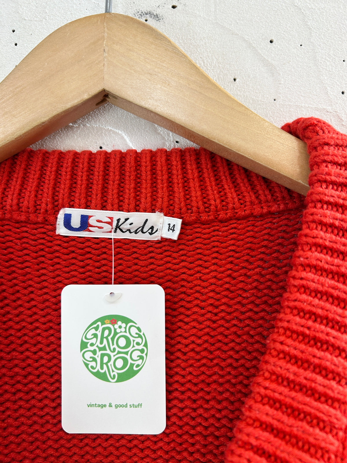 Vintage Knit Cardigan [J34127]