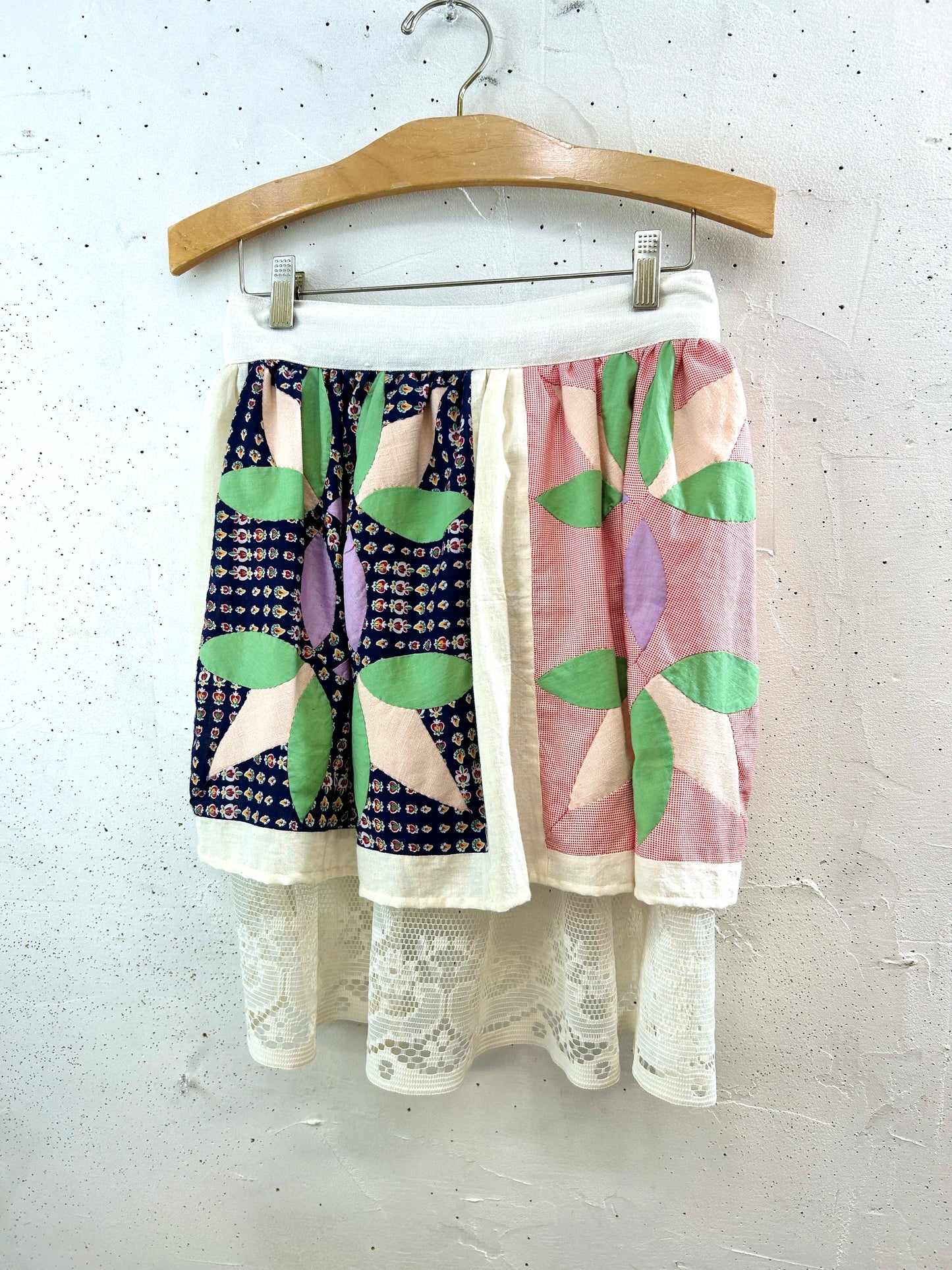 Vintage Apron 〜Funny dot CRAZY〜 [F32863]