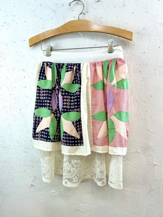 Vintage Apron 〜Funny dot CRAZY〜 [F32863]