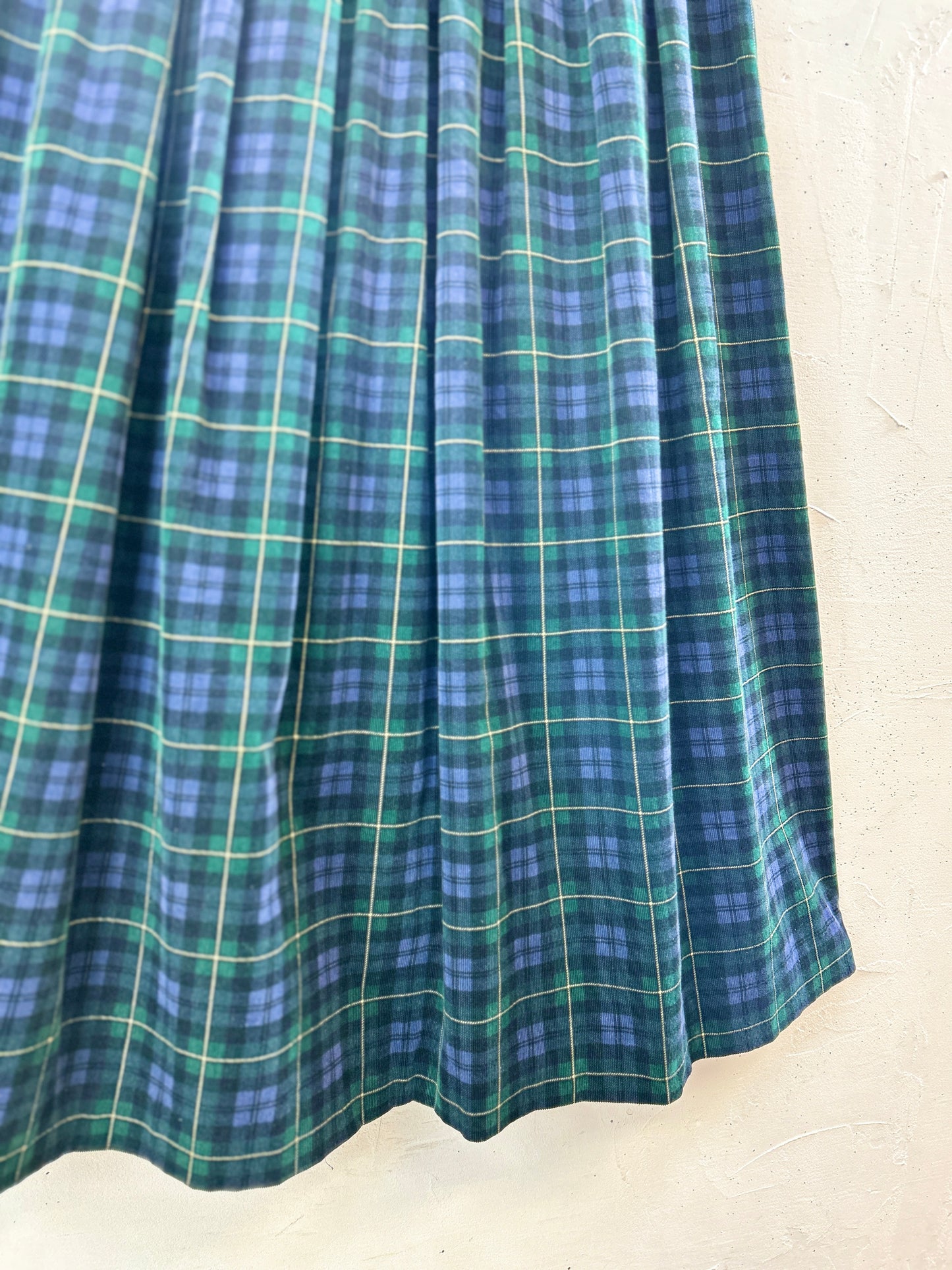 Vintage Plaid Skirt 〜SUSAN BRISTOL〜MADE INCANADA  [J30436]