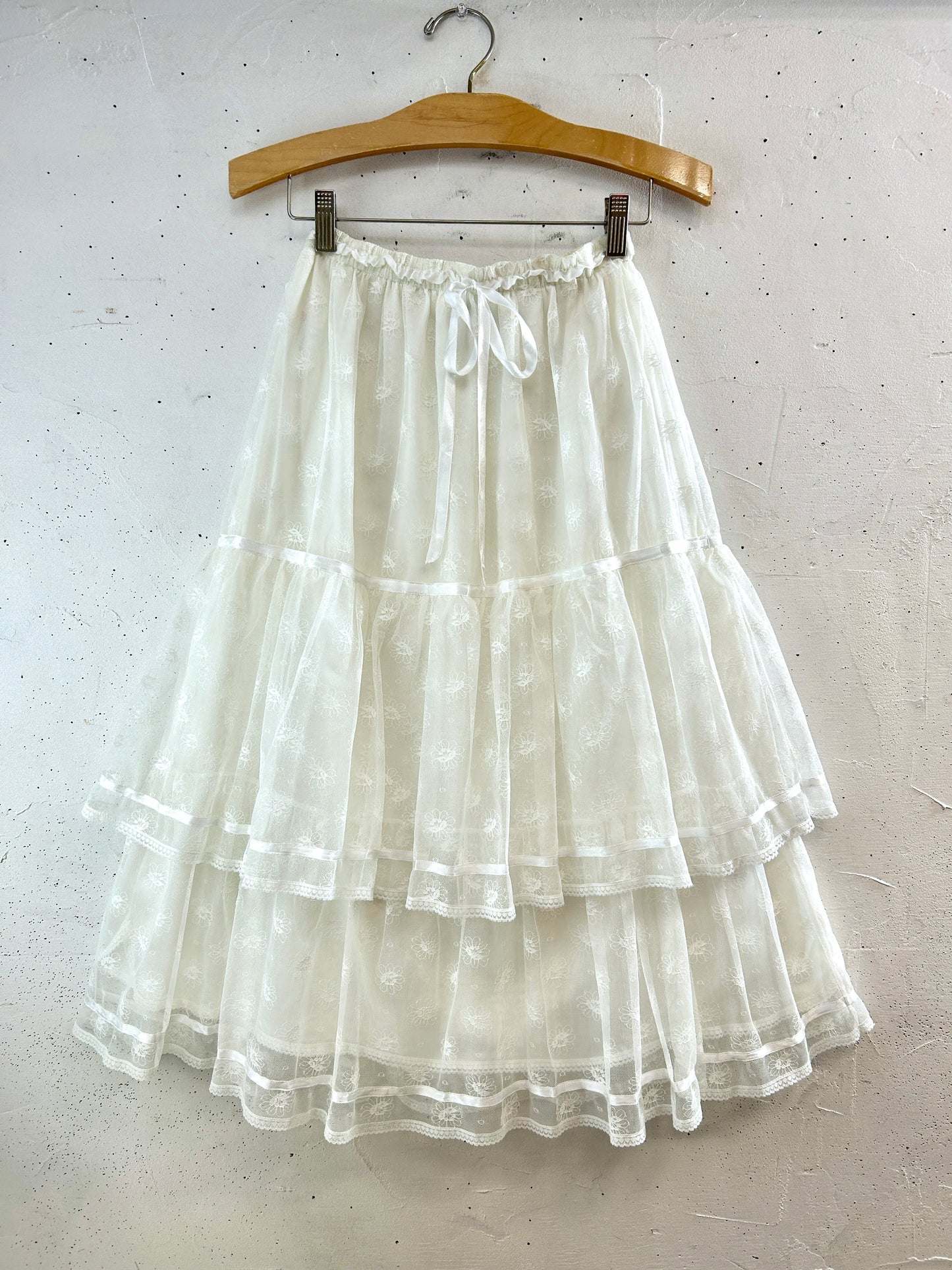 Vintage Tiered Skirt [F32557]