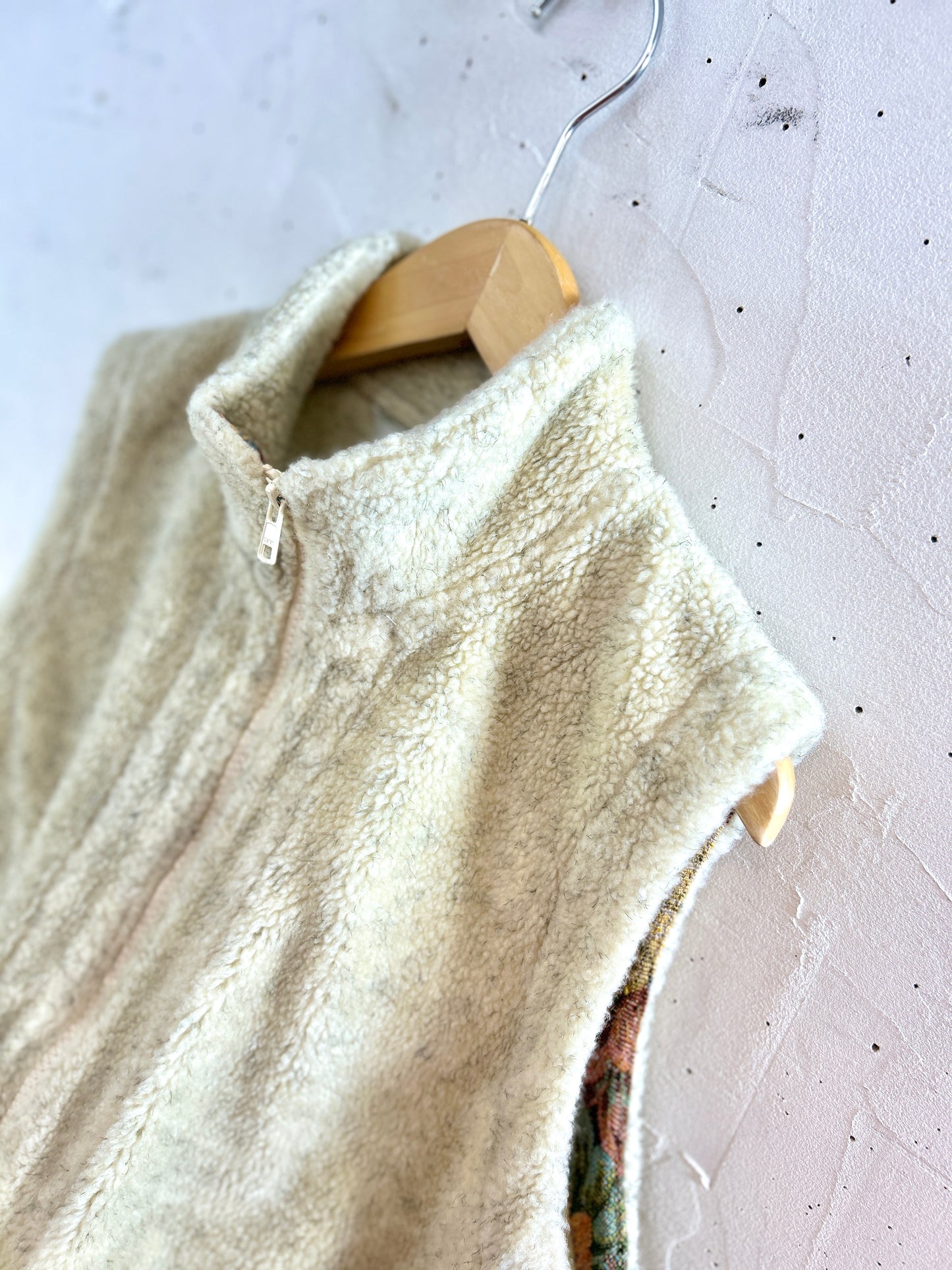 Vintage Boa Vest 〜ORVIS〜 [K30832]