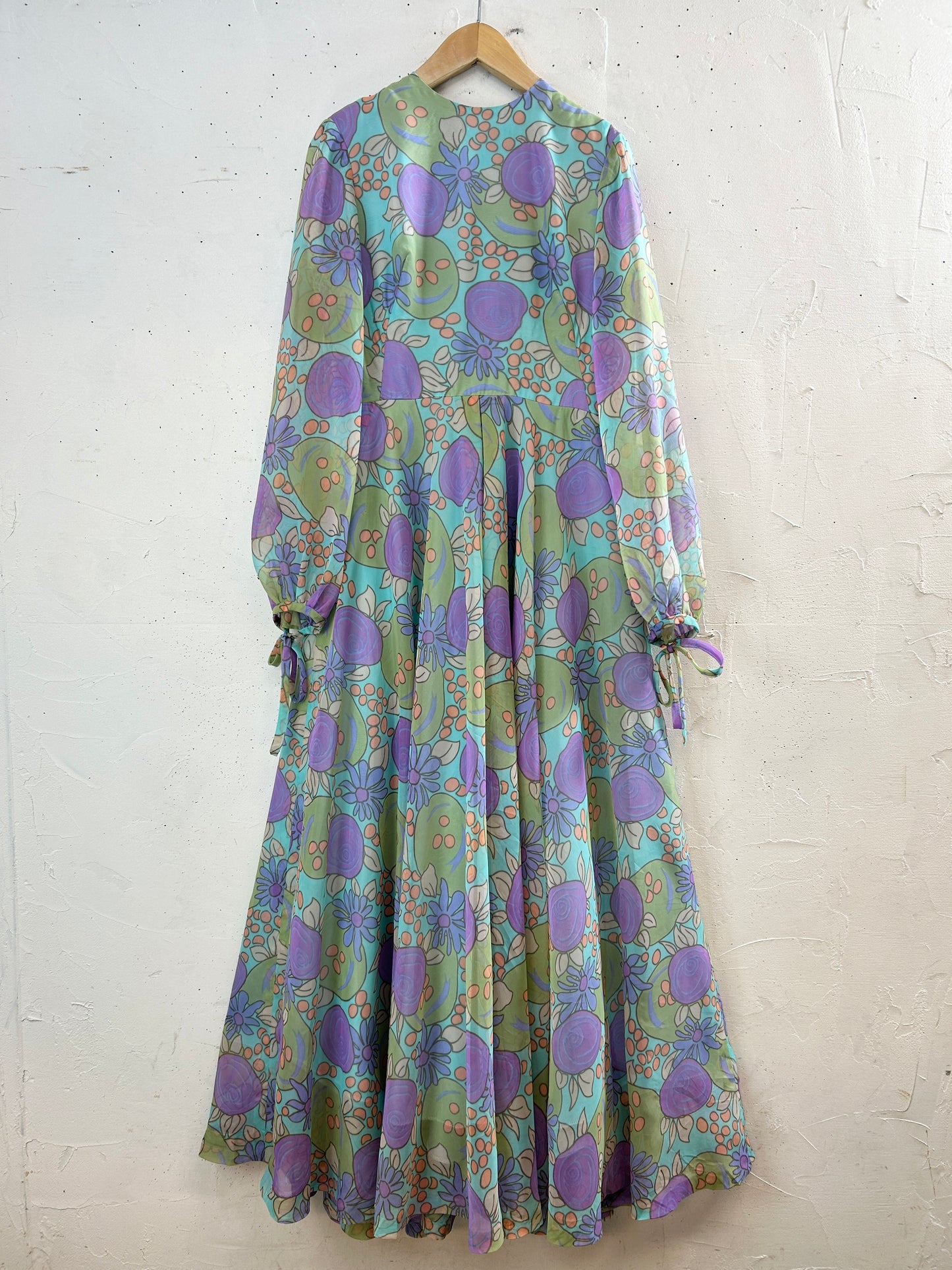 '70s Vintage Dress [J30639]