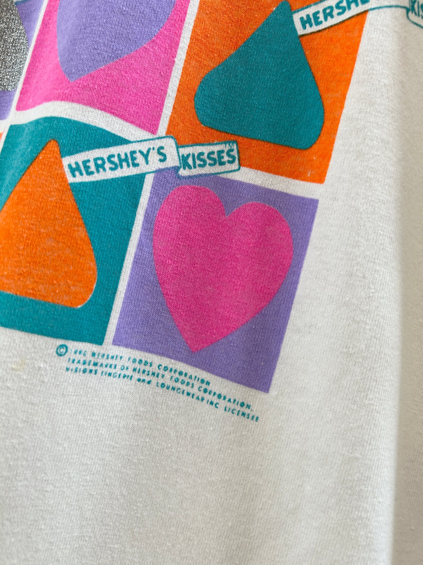 Vintage T SHIRT ’90s HERSHEY’S [H30834]