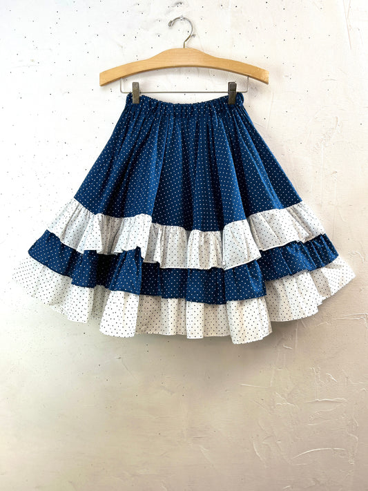 Vintage Tiered Skirt [I30162]