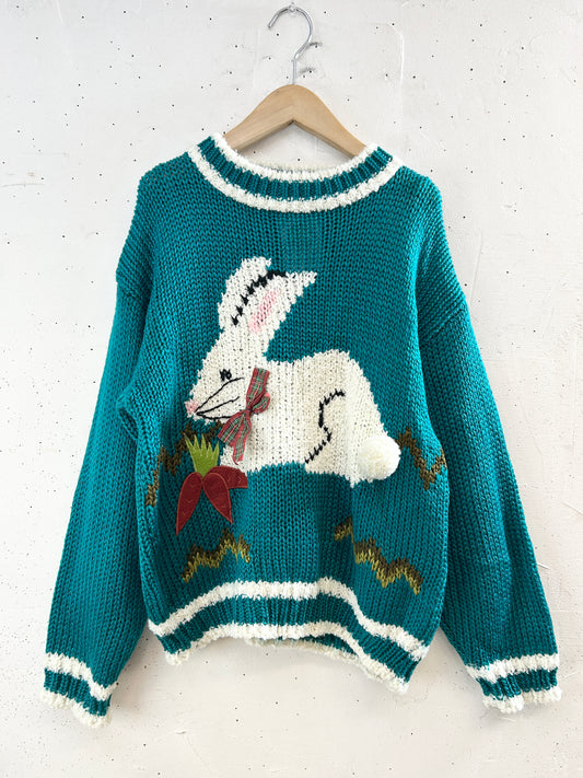 Vintage Knit Sweater [J30546]