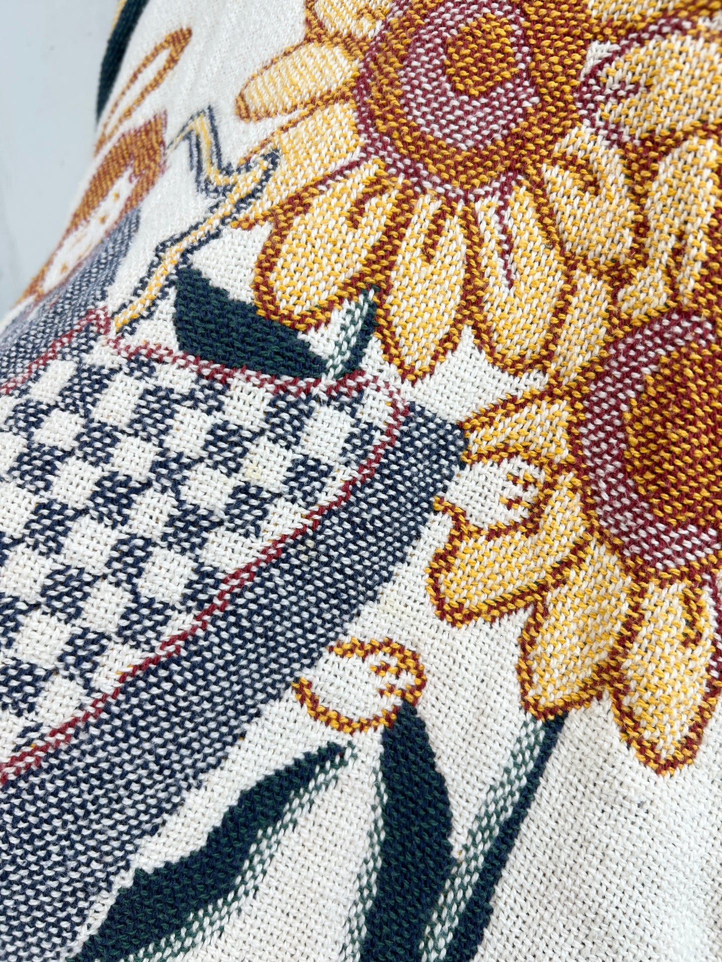 Vintage Rug Tops 〜SUGAR STREET WEAVERS〜 MADE IN USA [A31238]