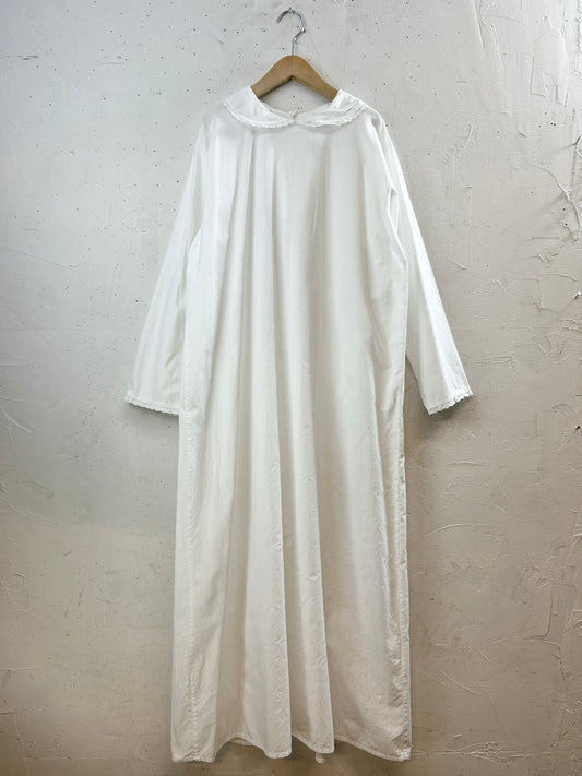 Vintage White Dress [H30831]