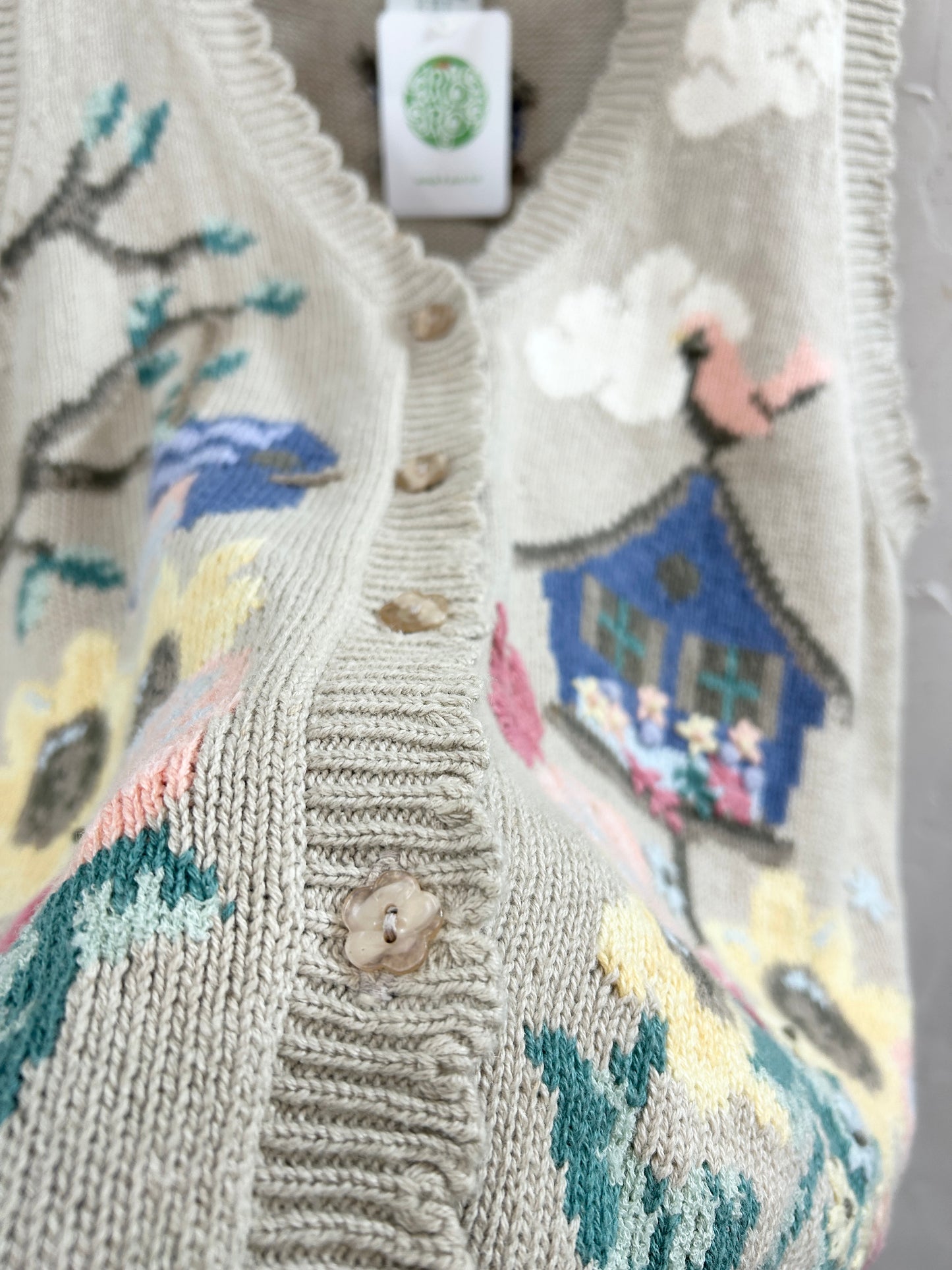 Vintage Knit Vest [A31390]