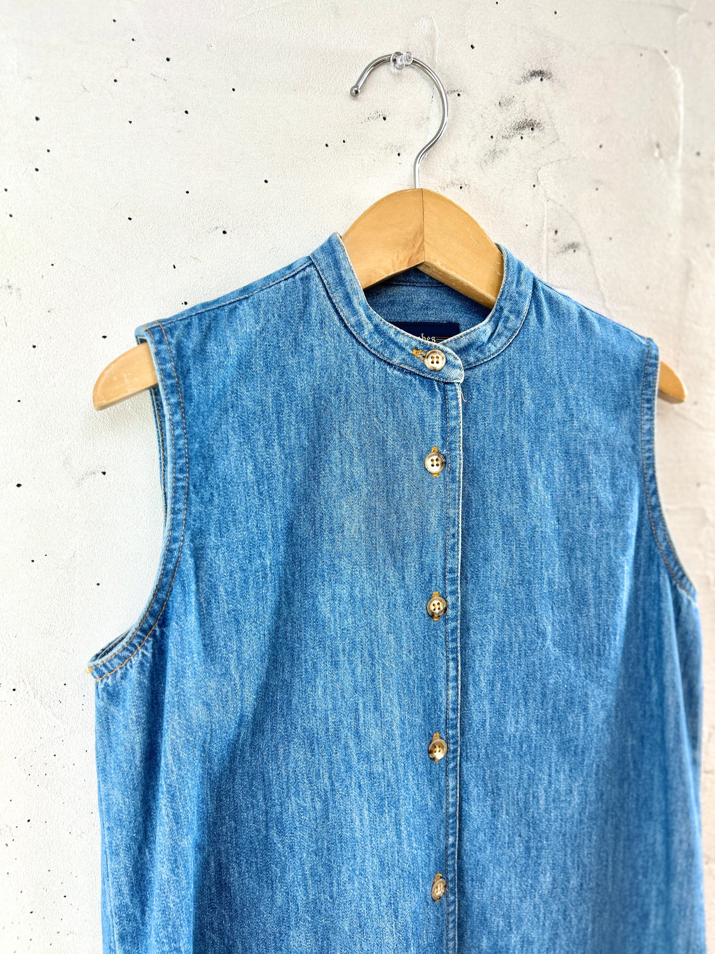 Vintage Denim Vest MADE IN USA [J30475]