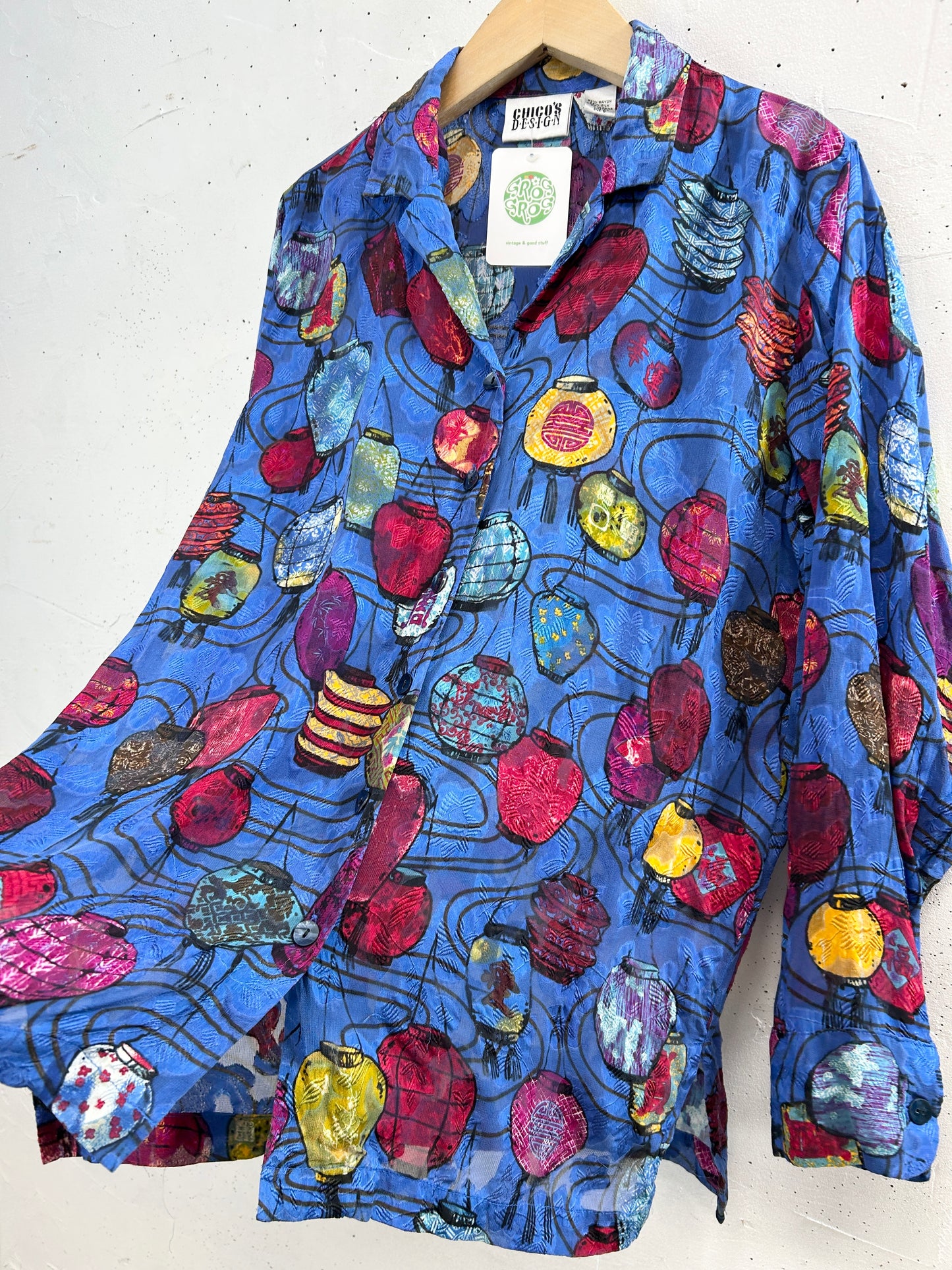 Vintage Shirt 〜Chico's〜 [E32478]