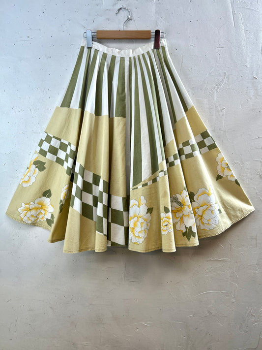 Vintage Circular Skirt [H30762]