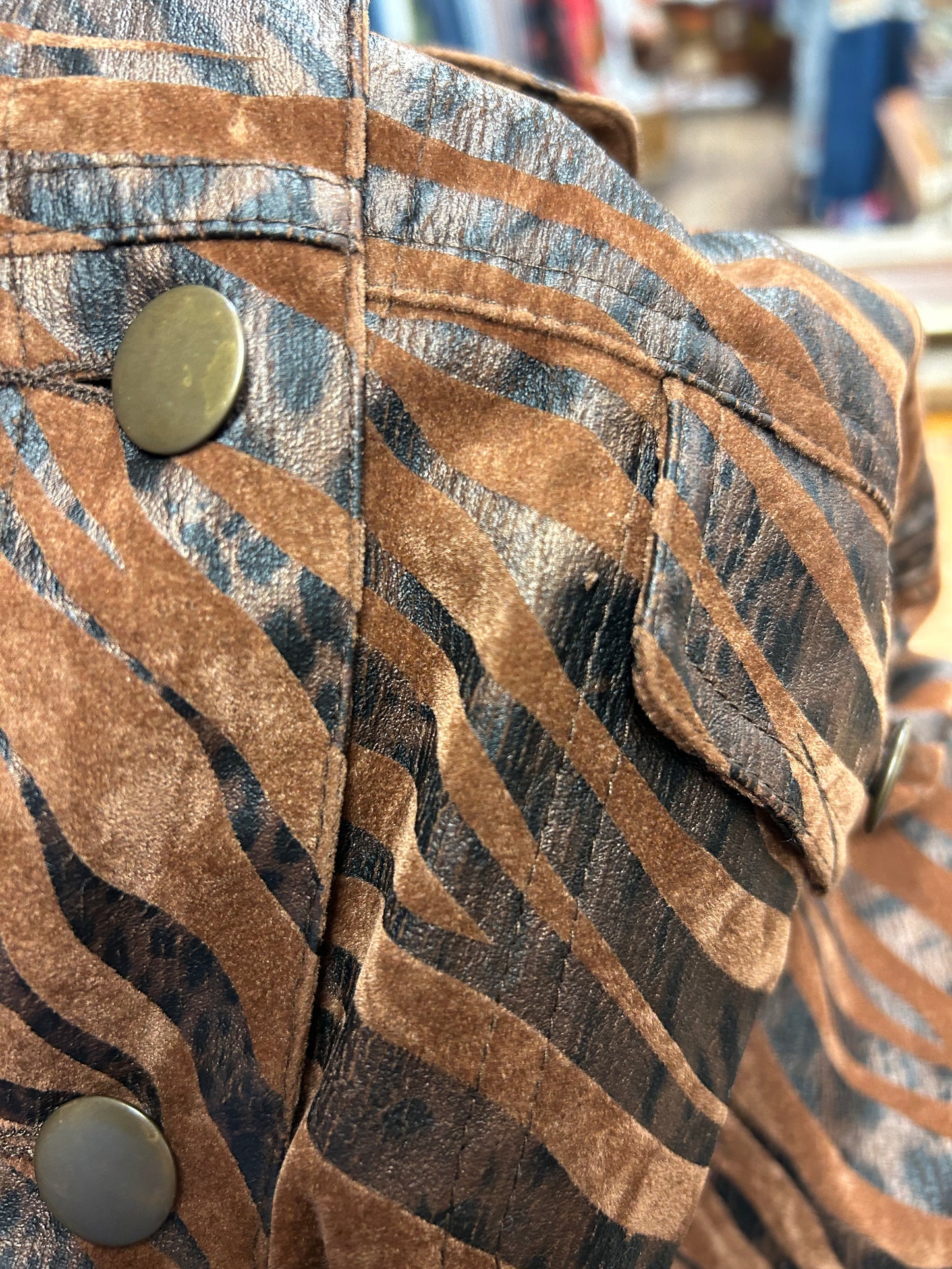 Vintage Eco Leather Jacket [I3107]