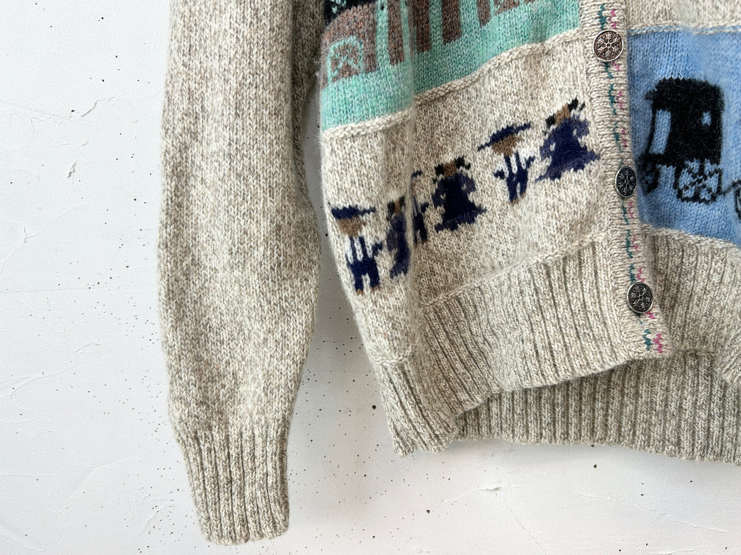 Vintage Knit Cardigan 〜Woolrich〜 [J30538]