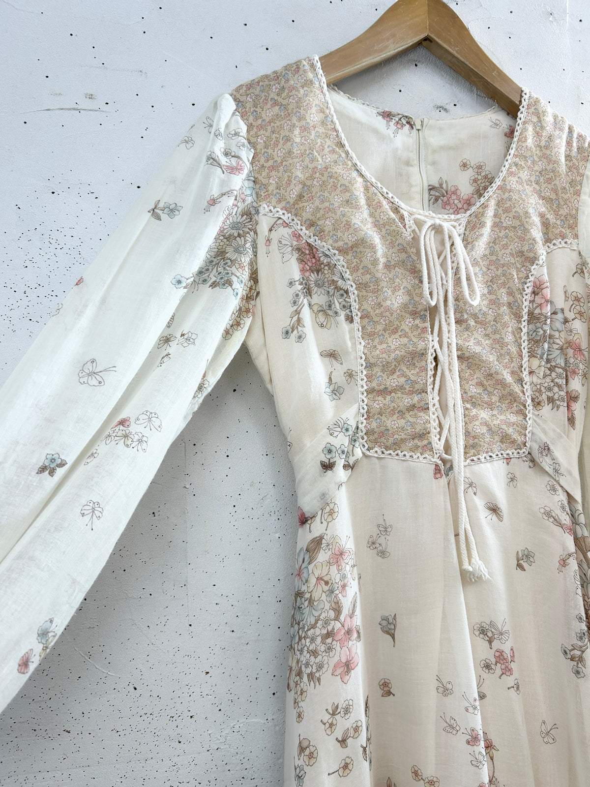 '70s Vintage Dress  [J34187]