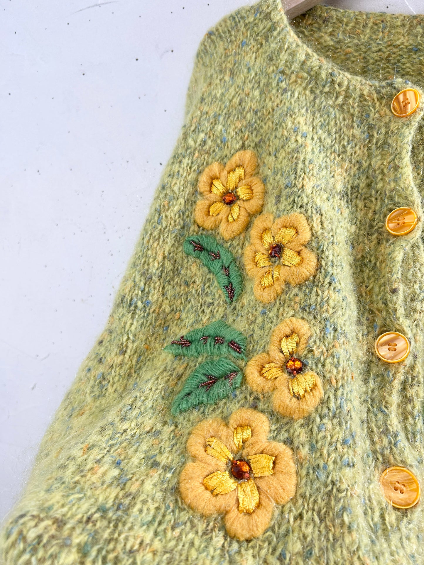 Vintage Mohair Cardigan [I30312]