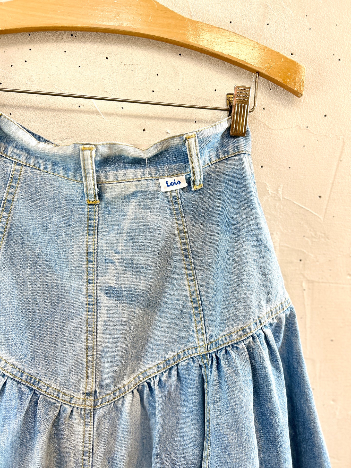 Vintage Denim Skirt MADE IN AUSTRALIA [J30669]