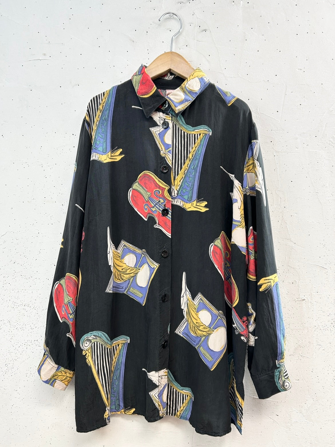 Vintage Silk Shirt [D32033]