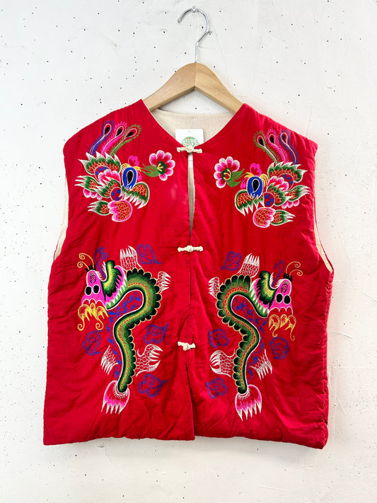 Vintage China Vest [I30169]