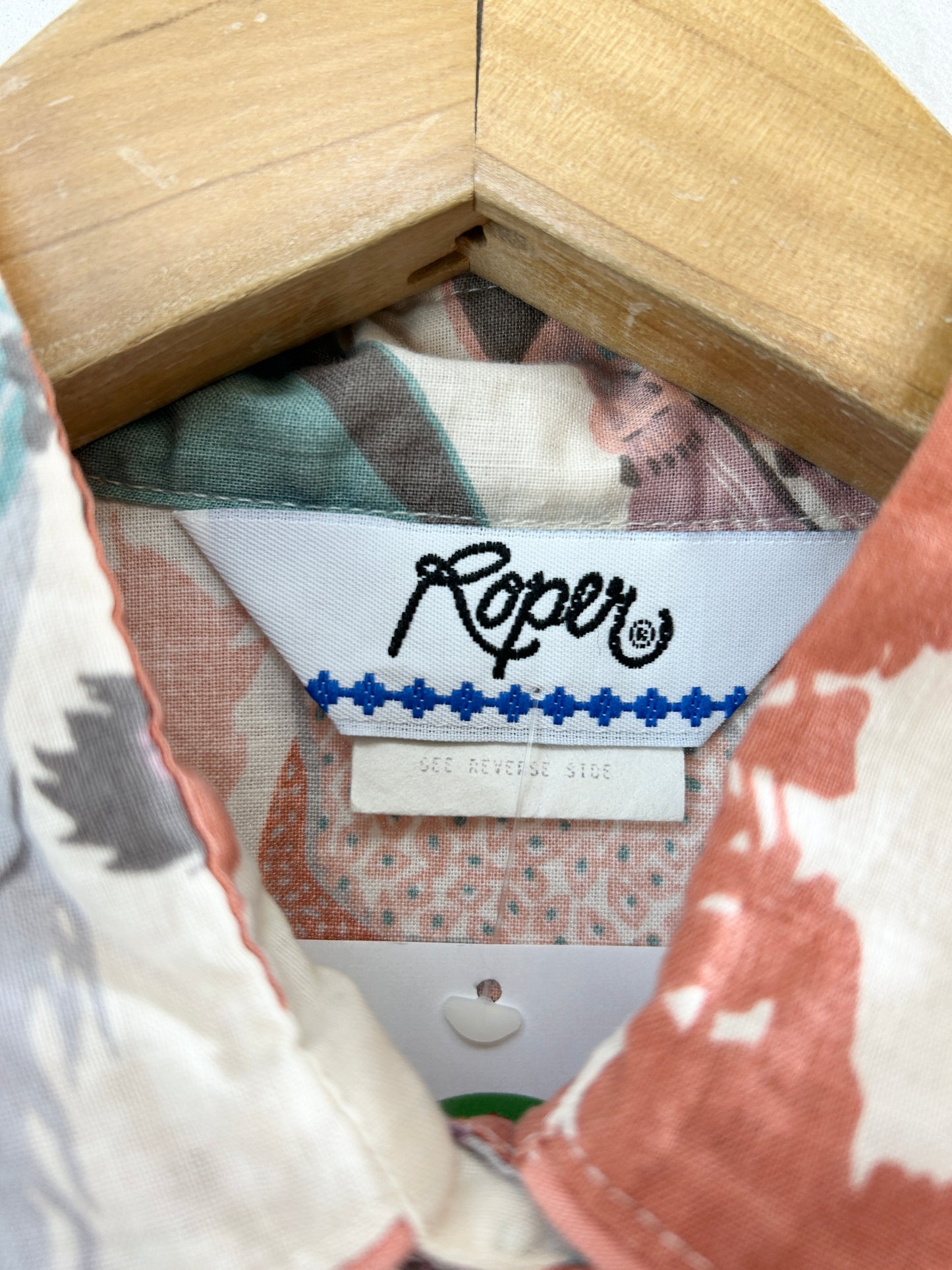 Vintage Western Shirt [I30122]