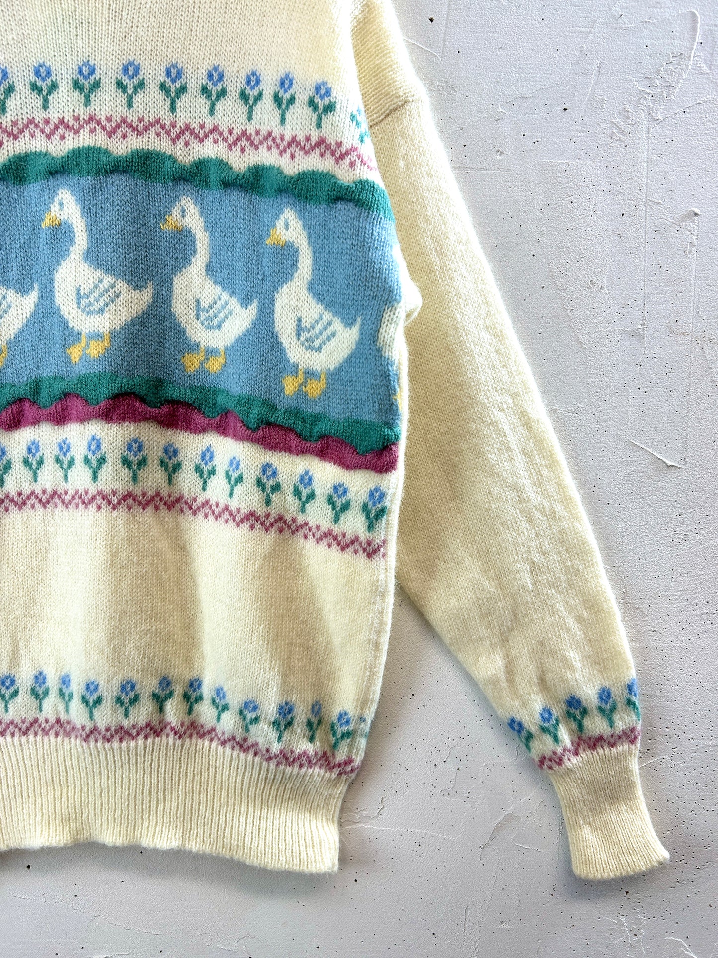 Vintage Knit Sweater[K30719]