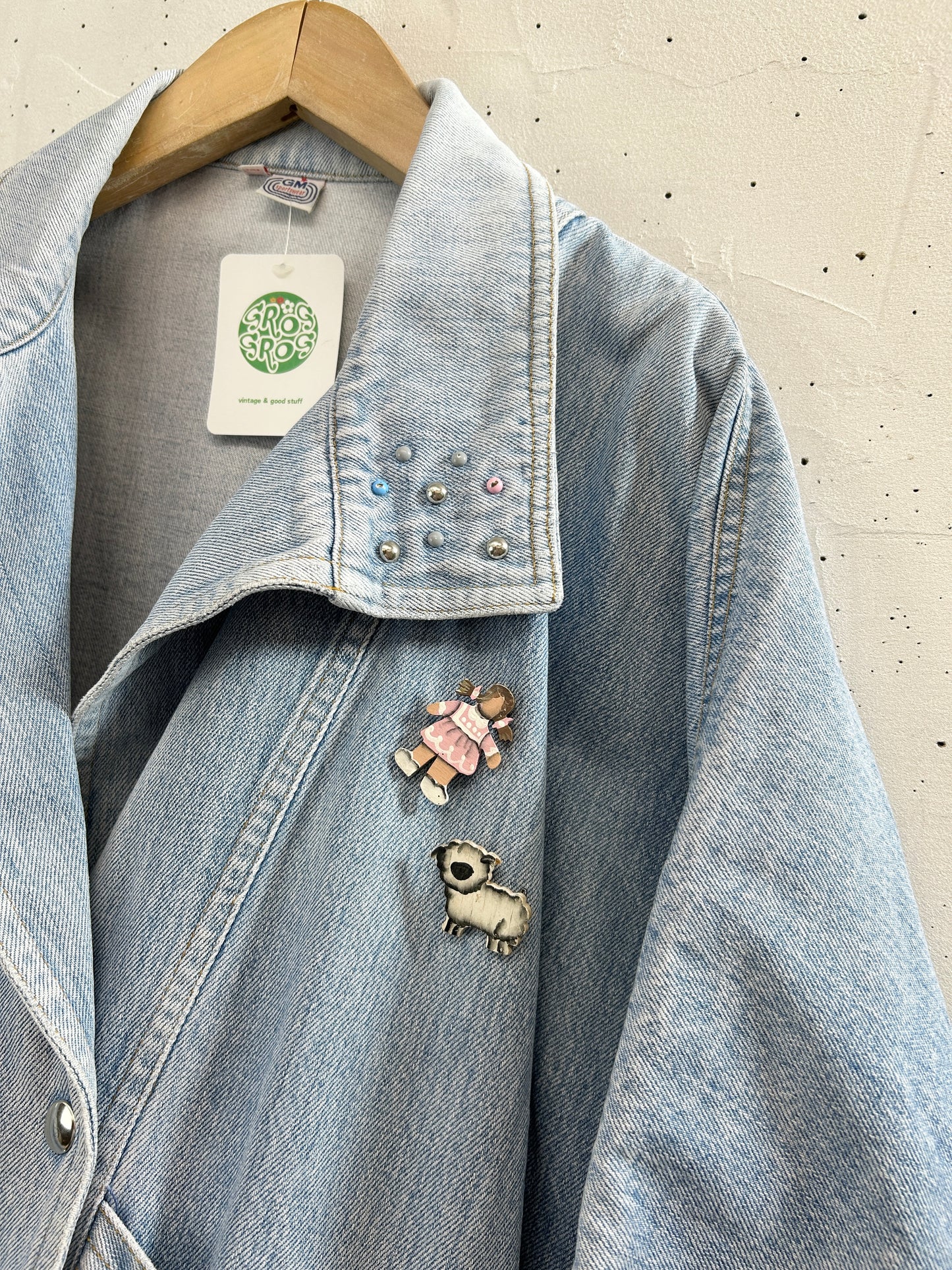 Vintage Denim Jacket [E32499]
