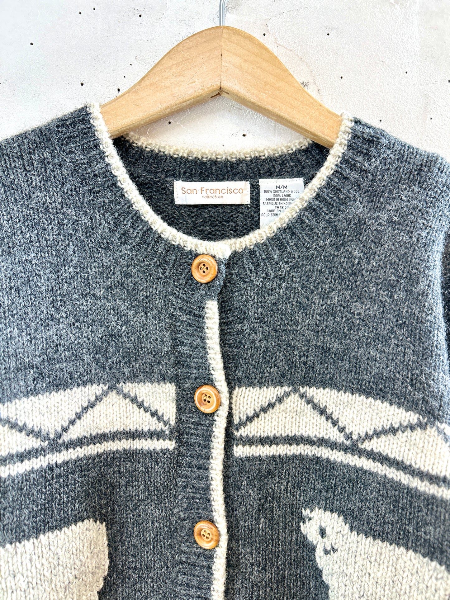 Vintage Knit Cardigan [K30802]