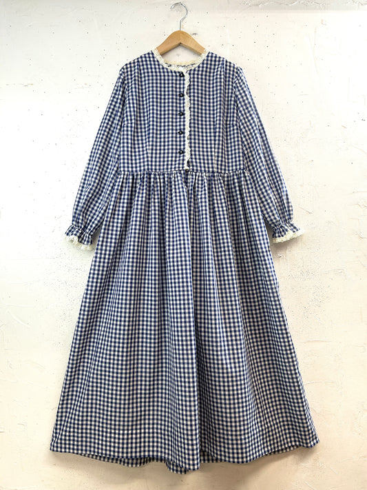 '70s Vintage Dress [G33236]