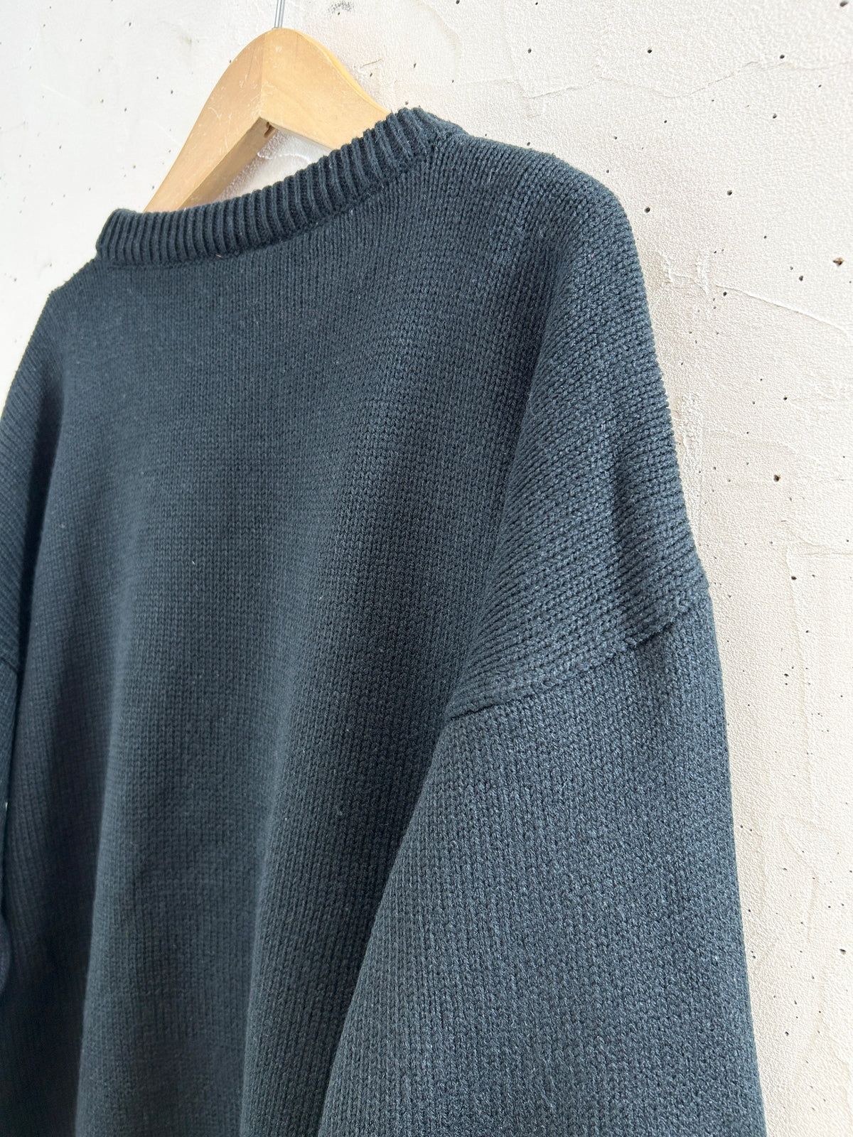 Vintage Knit Sweater[J34120]