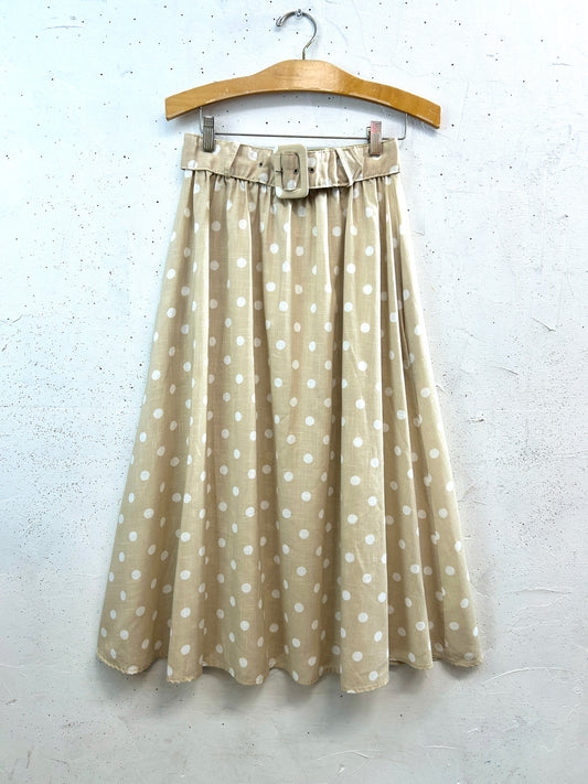 Vintage Dot Skirt [D32001]
