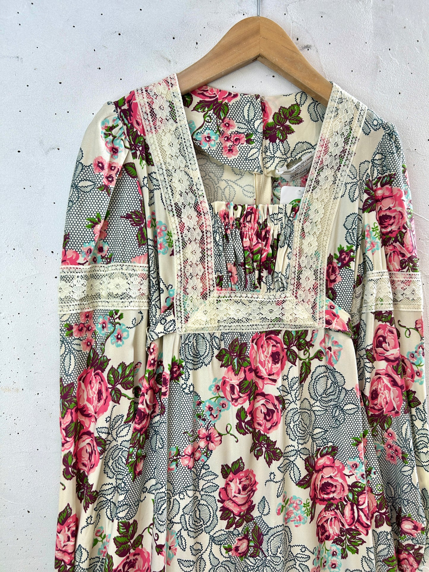 '70s Vintage Dress 〜JCPenney〜 [I30348]