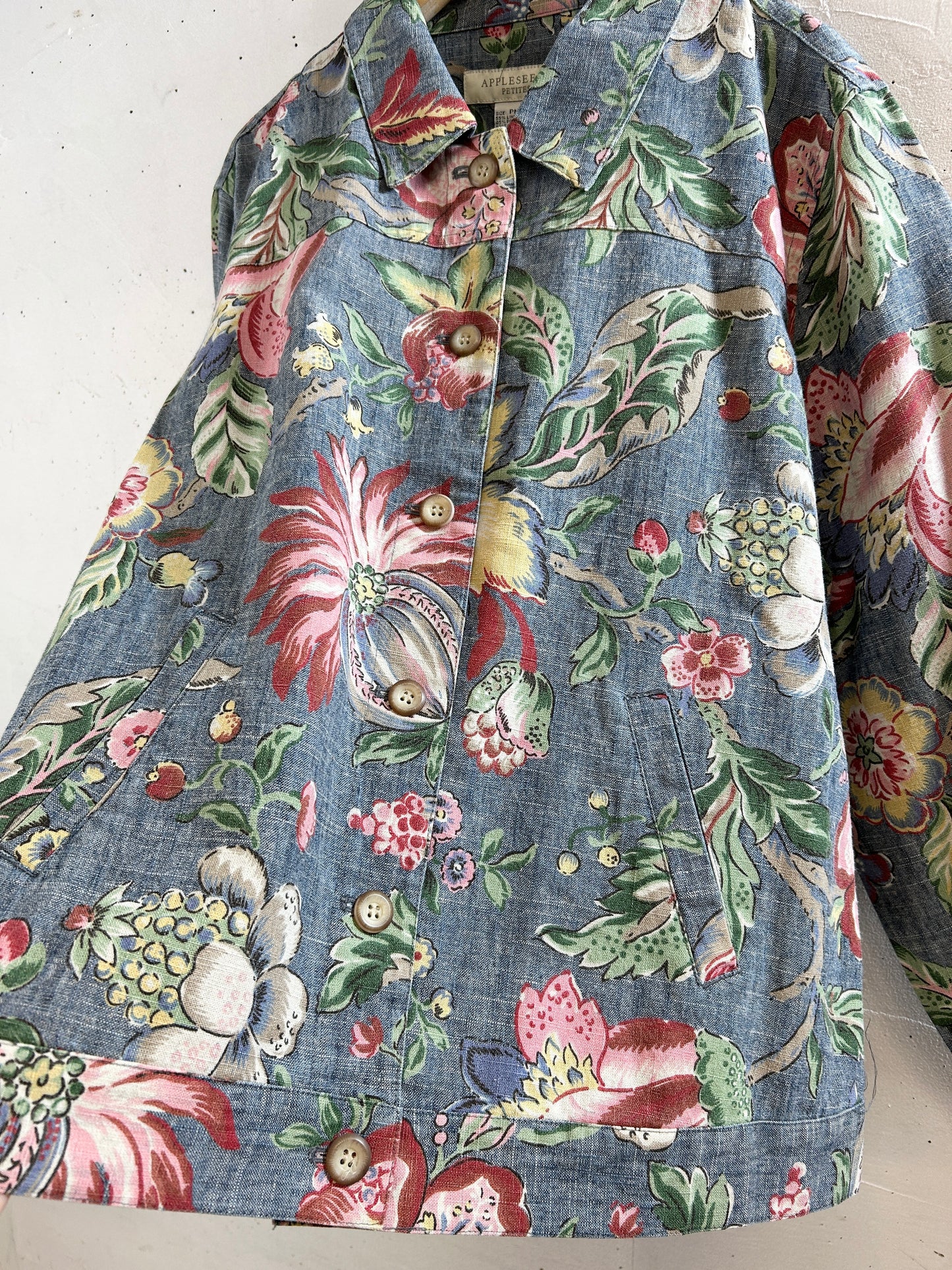 Vintage Linen Jacket [I30986]
