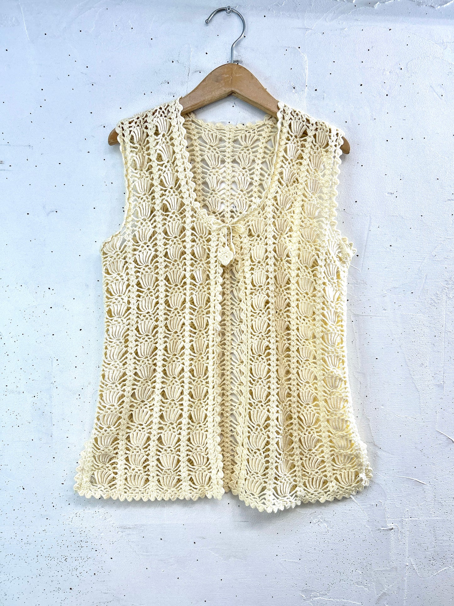 Vintage Knit Vest [A31403]