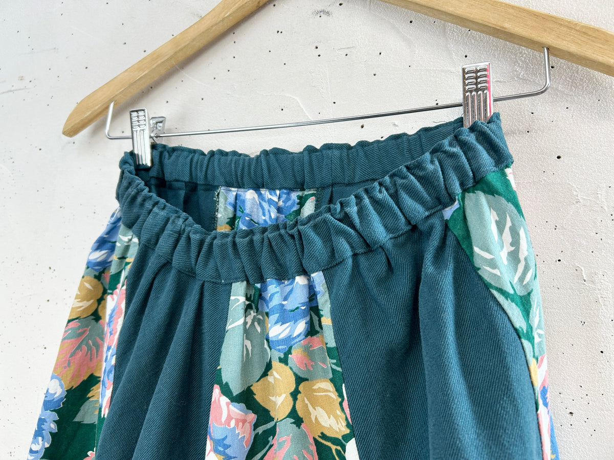 Vintage Escargot Patchwork Skirt [I33979]