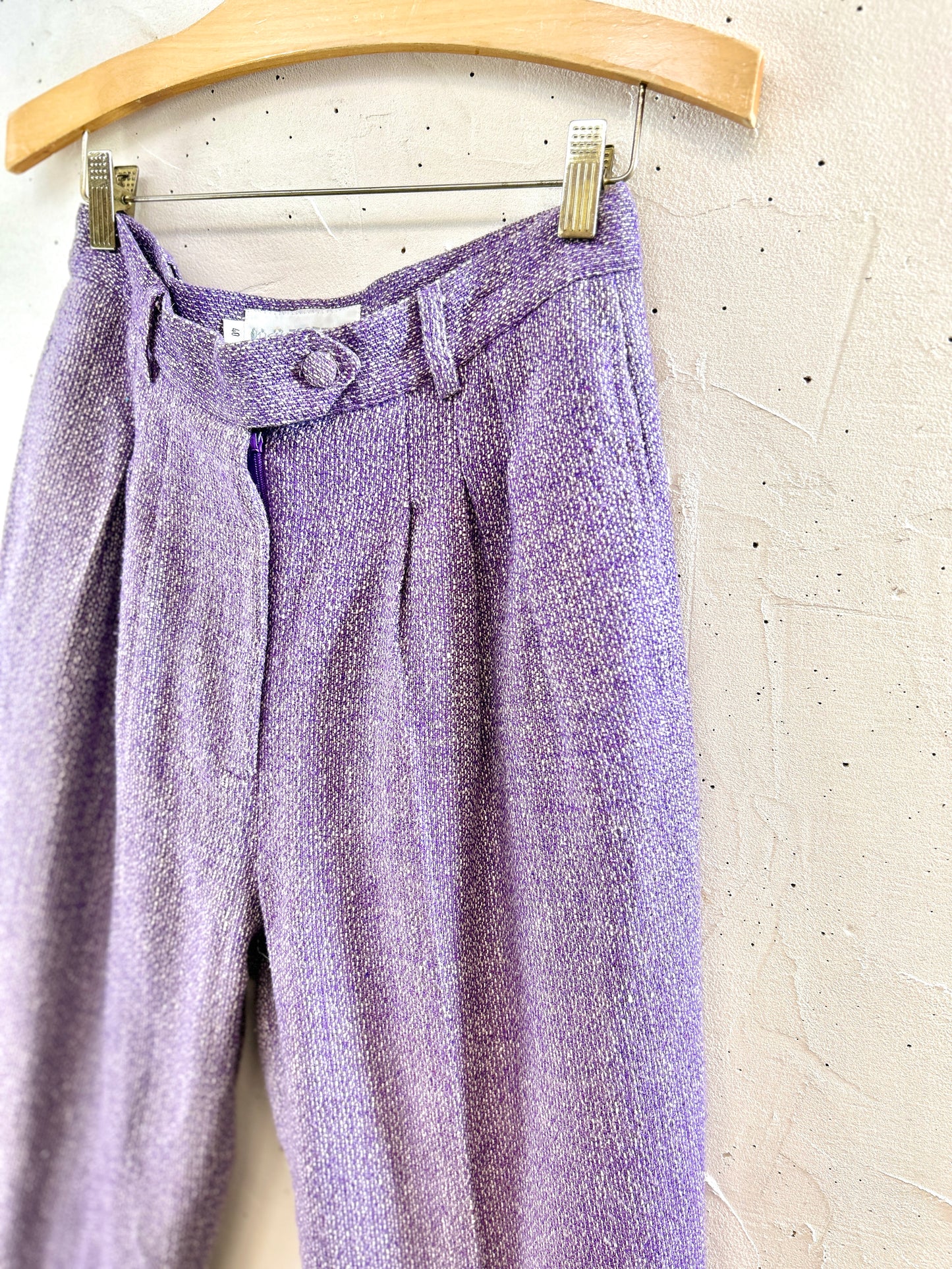 Vintage Tuck Pants 〜TOGETHER〜 [K30915]