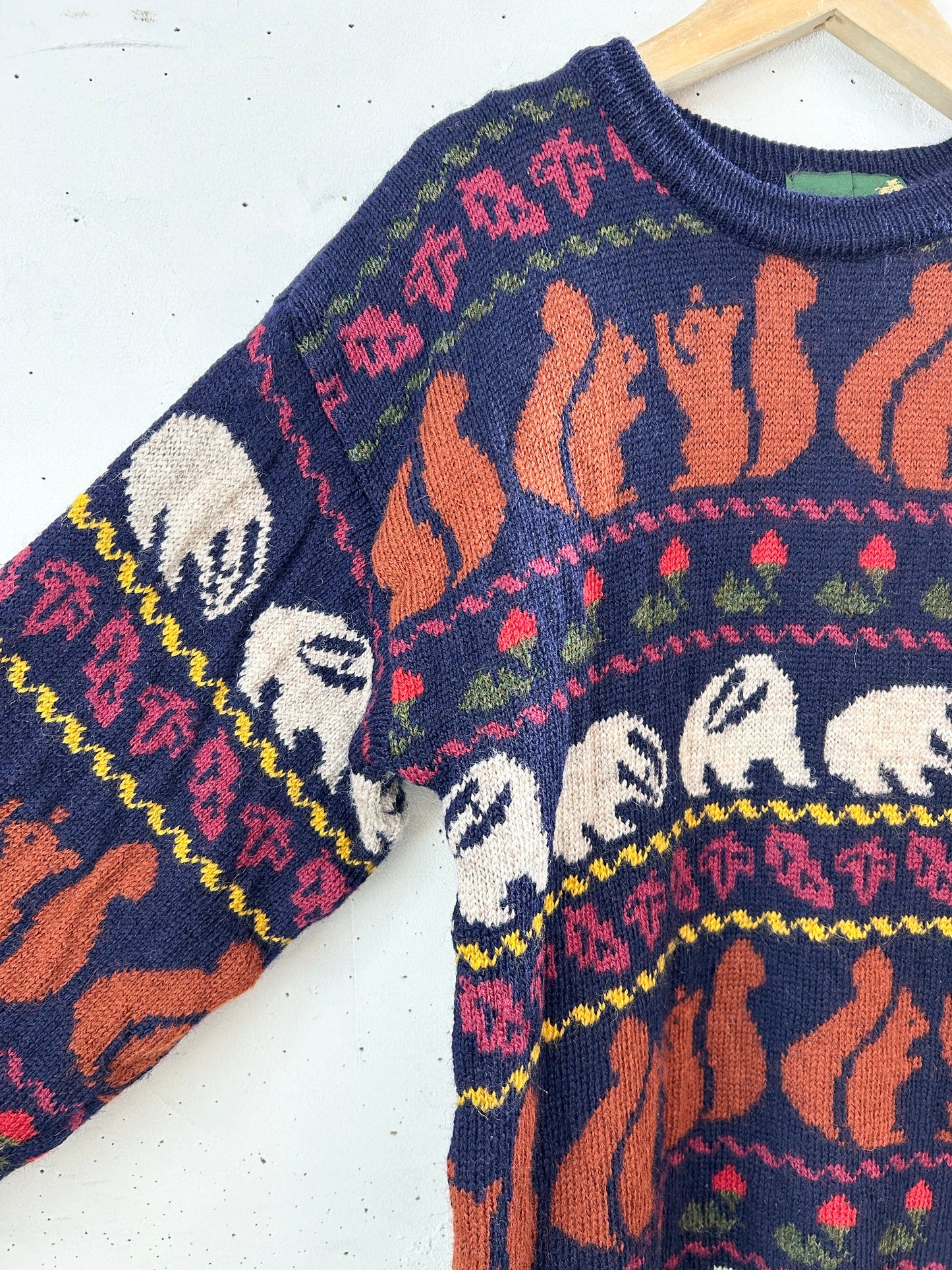 Vintage Knit Sweater [L30980]