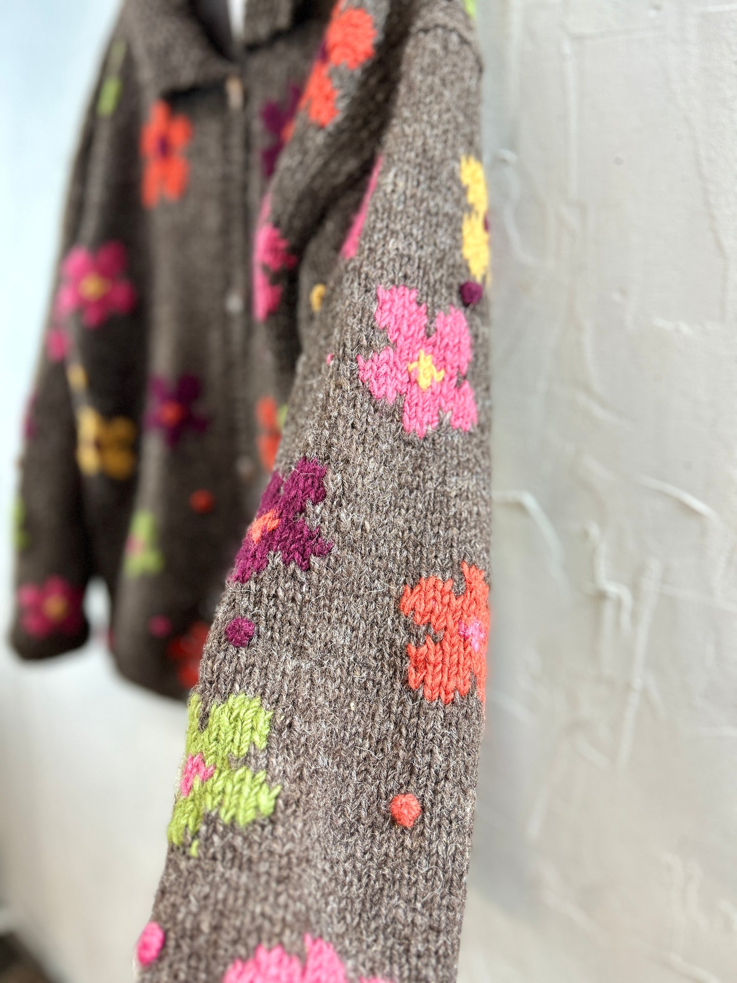 Vintage Knit Cardigan 〜PACHAMAMA〜 [K30855]