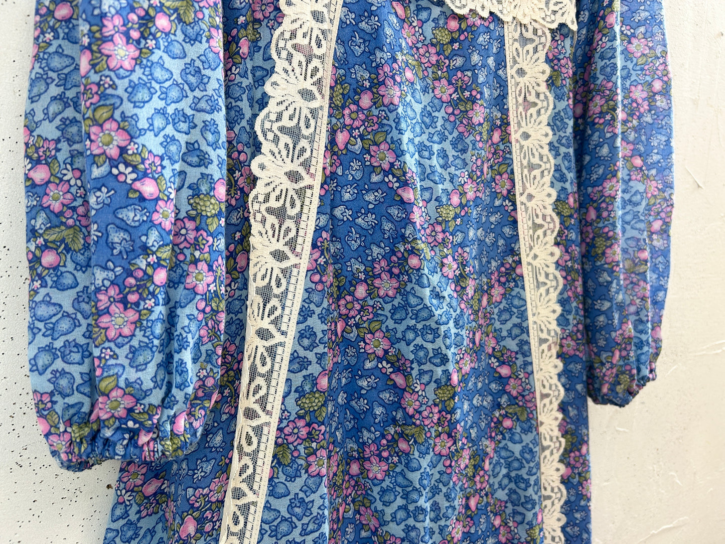 '70s Vintage Dress Berry Berry Berry [G33179]