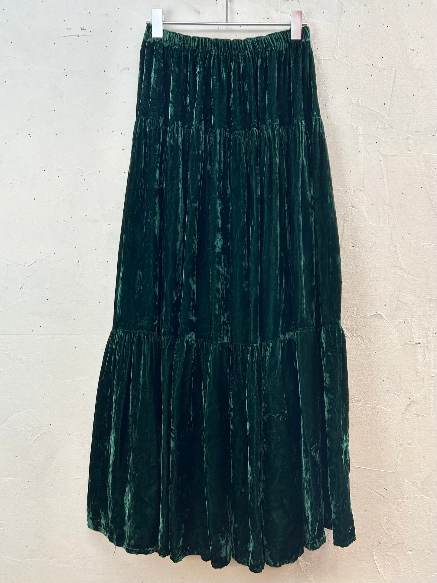 Vintage Velvet Skirt MADE IN USA [L29150]