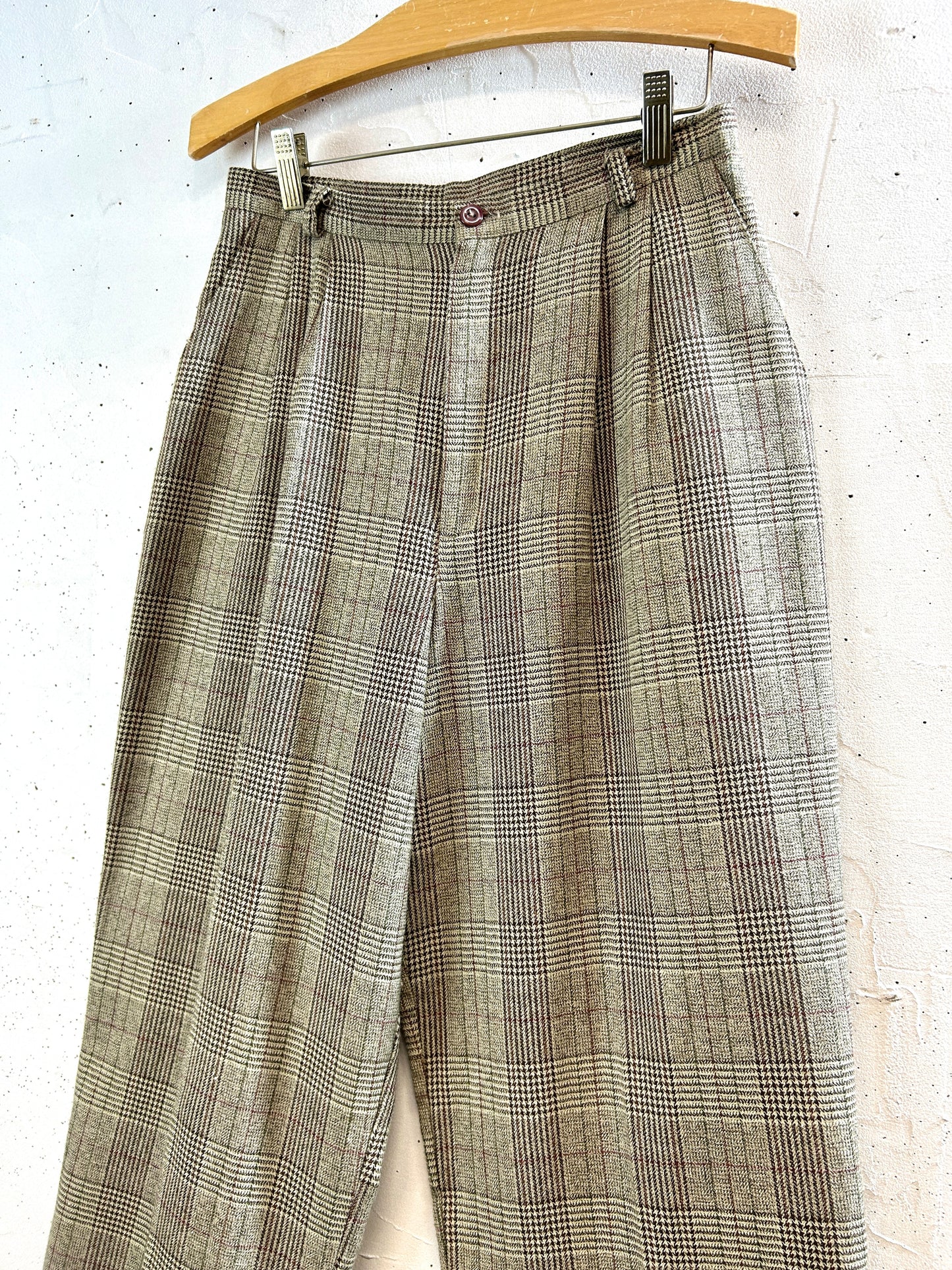Vintage Check Pants  [K30877]